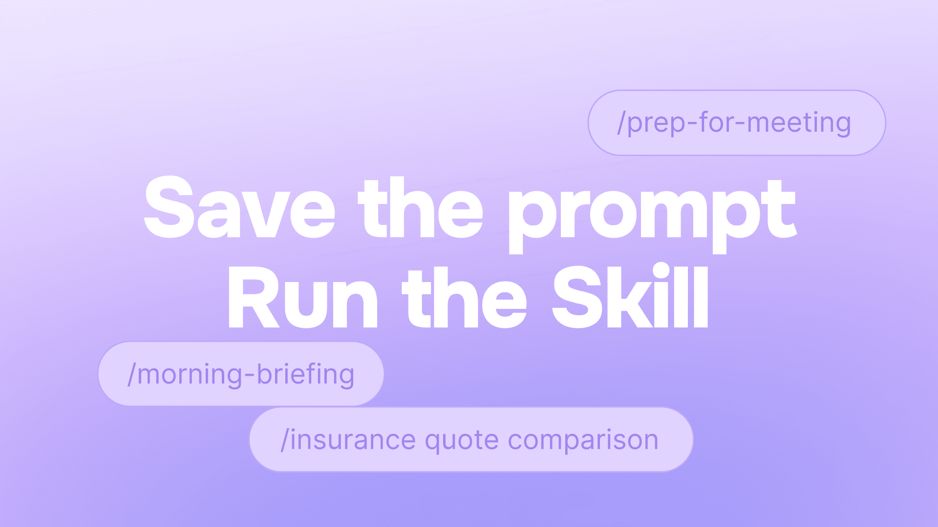 Introducing Skills