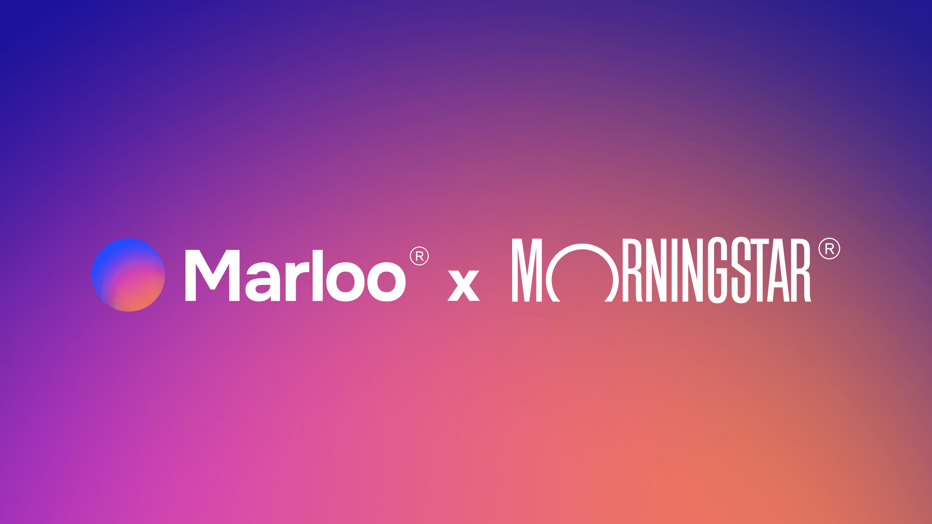 Morningstar data is now inside Marloo