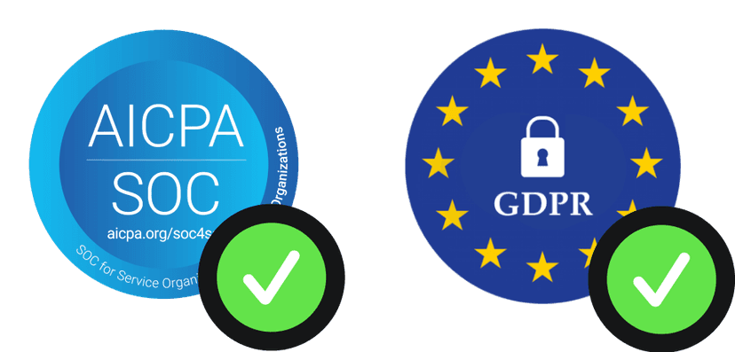 SOC 2 & GDPR compliant