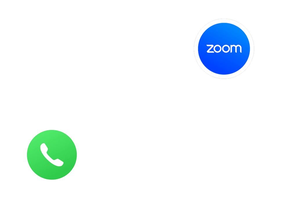 Zoom and phone calls